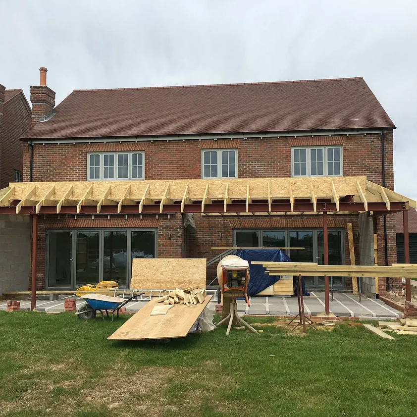 extension being built in hemel hempstead