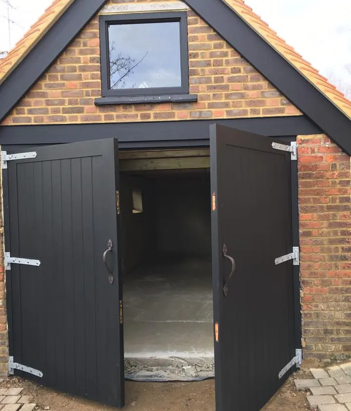 Garage conversion after restoration