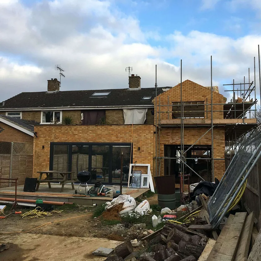 extension being built hemel hempstead