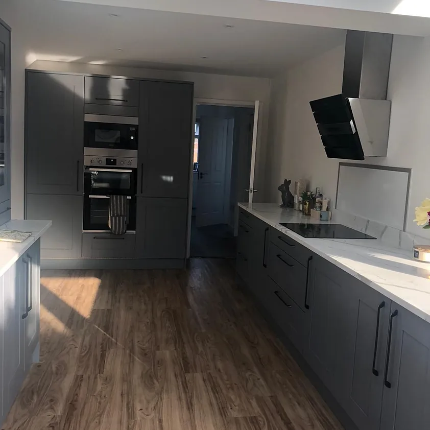 Kitchen and worktops